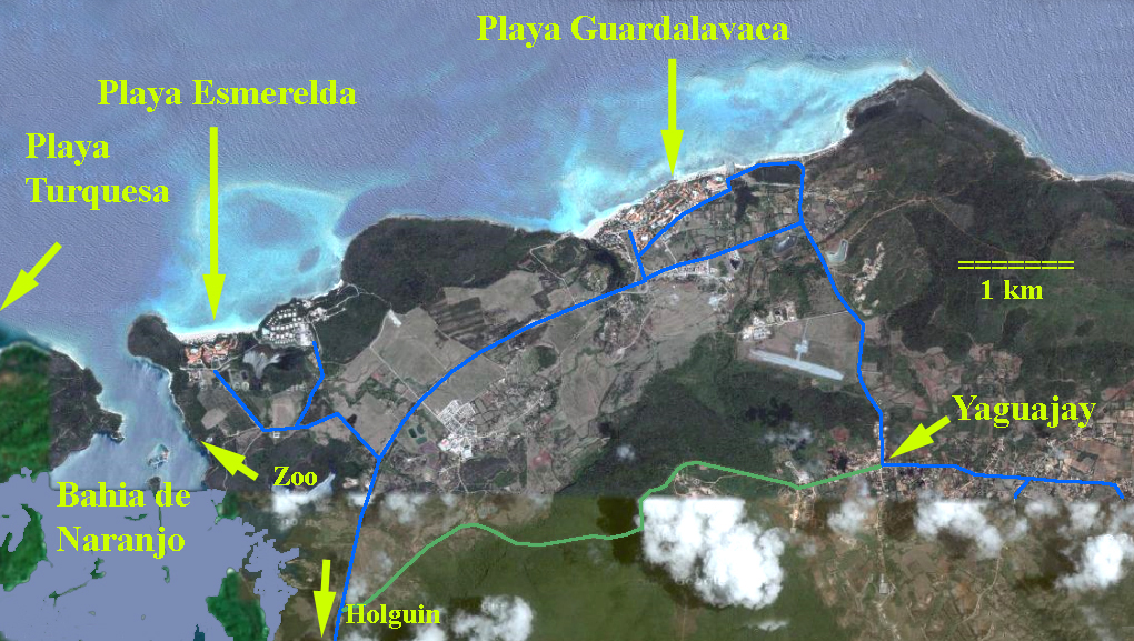 Playa Esmerelda to Guardalavaca